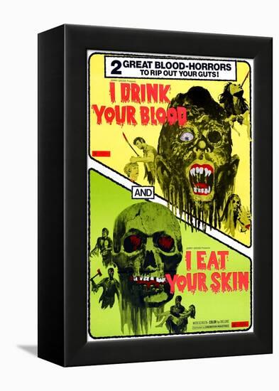 I Drink Your Blood, And I Eat Your Skin, 1964-null-Framed Stretched Canvas