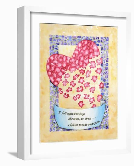 I Fall to Pieces-Charlsie Kelly-Framed Giclee Print