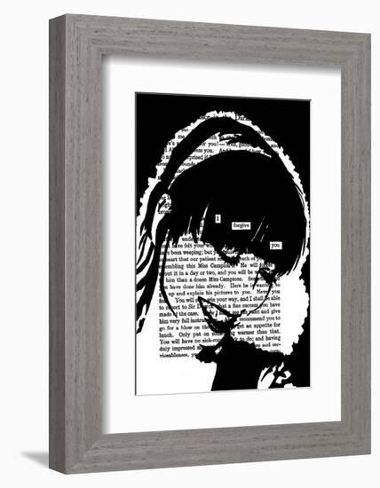 I Forgive You-John Clark-Framed Art Print