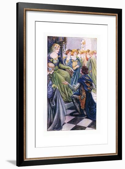 "I Give You a Year and a Day"-Anne Anderson-Framed Giclee Print