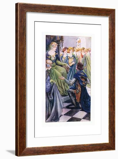 "I Give You a Year and a Day"-Anne Anderson-Framed Giclee Print