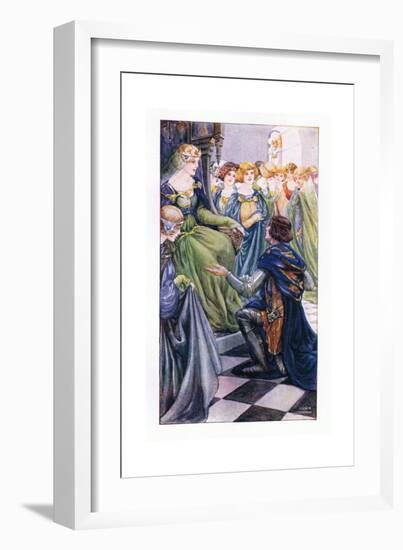 "I Give You a Year and a Day"-Anne Anderson-Framed Giclee Print