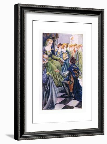 "I Give You a Year and a Day"-Anne Anderson-Framed Giclee Print