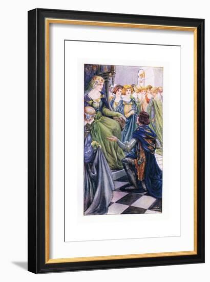 "I Give You a Year and a Day"-Anne Anderson-Framed Giclee Print