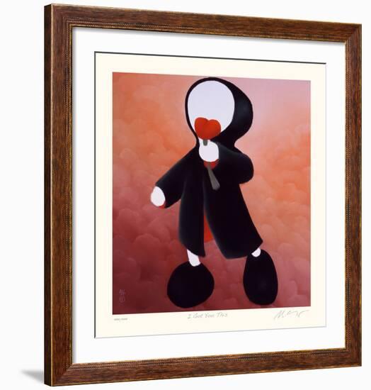 I Got You This-Mackenzie Thorpe-Framed Limited Edition