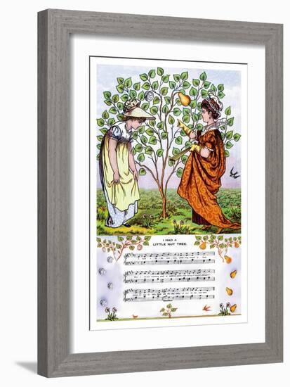 I Had a Little Nut Tree, c.1885-Walter Crane-Framed Art Print