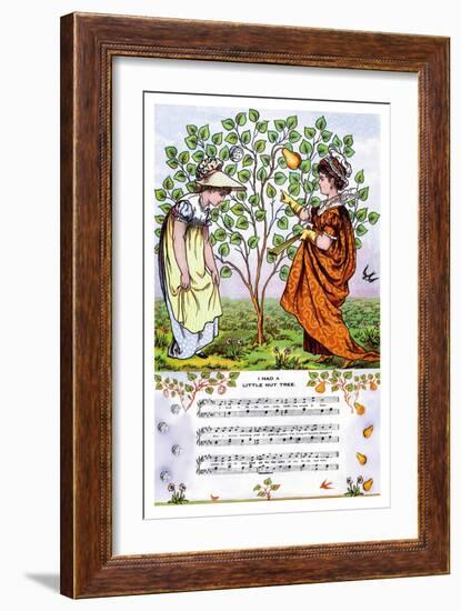 I Had a Little Nut Tree, c.1885-Walter Crane-Framed Art Print