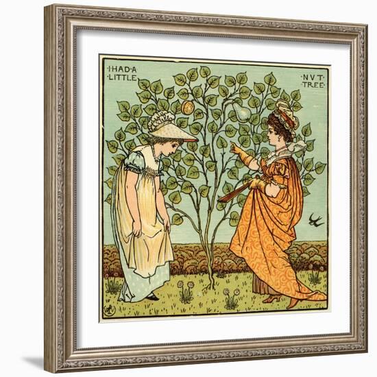 I had a little nut tree-Walter Crane-Framed Giclee Print