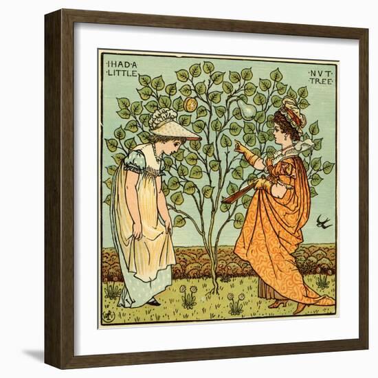 I had a little nut tree-Walter Crane-Framed Giclee Print