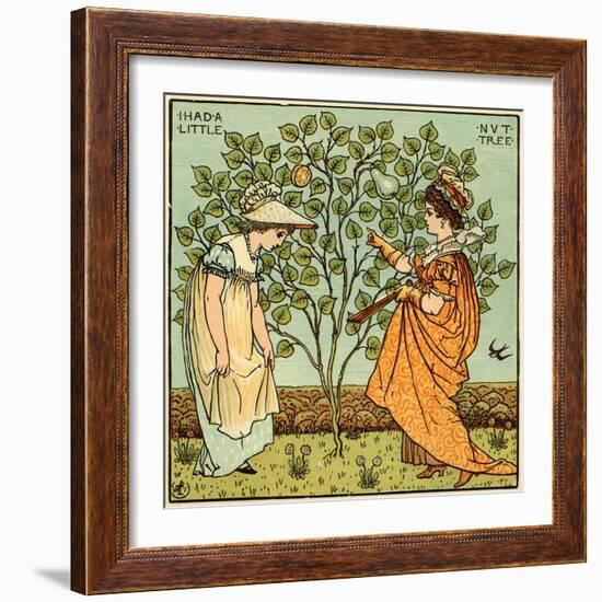 I had a little nut tree-Walter Crane-Framed Giclee Print