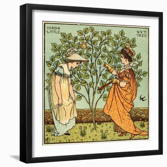 I had a little nut tree-Walter Crane-Framed Giclee Print