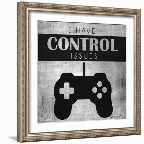 I Have Control Issues-Denise Brown-Framed Art Print