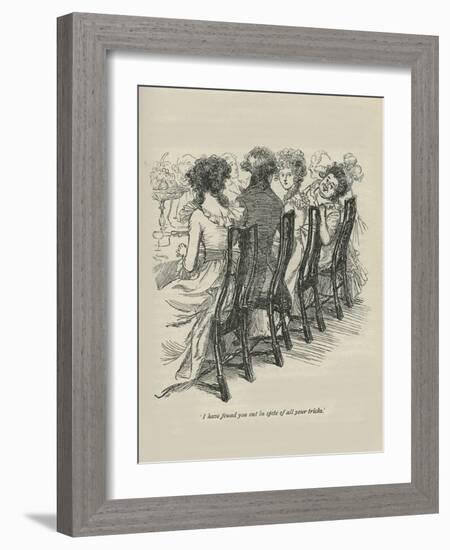 I have found you in spite of all your tricks, 1896-Hugh Thomson-Framed Giclee Print