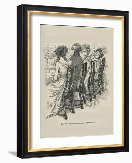 I have found you in spite of all your tricks, 1896-Hugh Thomson-Framed Giclee Print
