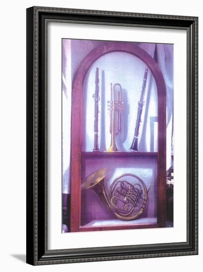 I Hear Music, Sweet Music (1985)-Terry Scales-Framed Giclee Print