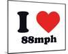 I Heart 88mph-null-Mounted Giclee Print