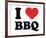 I Heart BBQ-null-Framed Giclee Print