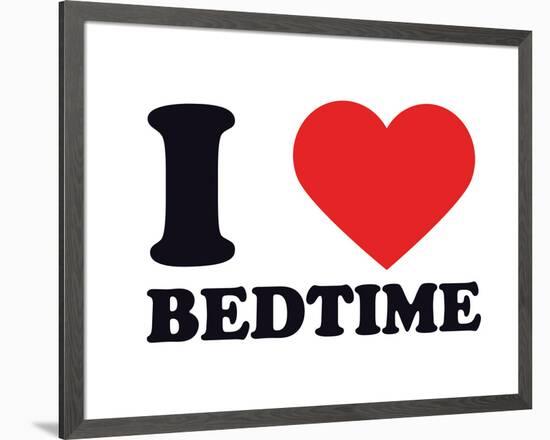 I Heart Bedtime-null-Framed Giclee Print