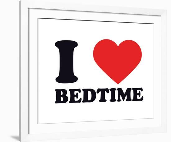 I Heart Bedtime-null-Framed Giclee Print