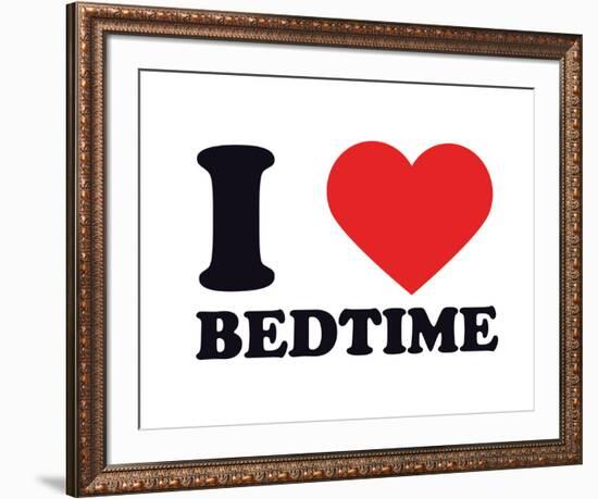 I Heart Bedtime-null-Framed Giclee Print