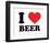 I Heart Beer-null-Framed Giclee Print