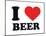 I Heart Beer-null-Mounted Giclee Print