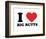 I Heart Big Butts-null-Framed Giclee Print