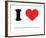 I Heart Blank-null-Framed Giclee Print