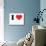 I Heart Blank-null-Mounted Giclee Print displayed on a wall