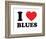 I Heart Blues-null-Framed Giclee Print