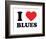 I Heart Blues-null-Framed Giclee Print