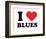 I Heart Blues-null-Framed Giclee Print