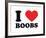 I Heart Boobs-null-Framed Giclee Print