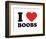 I Heart Boobs-null-Framed Giclee Print