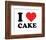 I Heart Cake-null-Framed Giclee Print