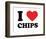 I Heart Chips-null-Framed Giclee Print