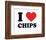 I Heart Chips-null-Framed Giclee Print