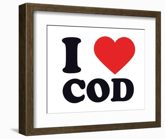 I Heart COD-null-Framed Giclee Print