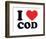 I Heart COD-null-Framed Giclee Print