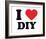 I Heart DIY-null-Framed Giclee Print