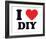 I Heart DIY-null-Framed Giclee Print