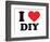 I Heart DIY-null-Framed Giclee Print