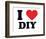 I Heart DIY-null-Framed Giclee Print