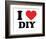 I Heart DIY-null-Framed Giclee Print