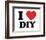 I Heart DIY-null-Framed Giclee Print