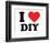 I Heart DIY-null-Framed Giclee Print