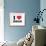 I Heart Dogs-null-Framed Giclee Print displayed on a wall