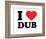 I Heart Dub-null-Framed Giclee Print