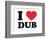 I Heart Dub-null-Framed Giclee Print