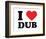 I Heart Dub-null-Framed Giclee Print